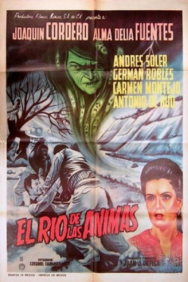 El río de las ánimas poster background