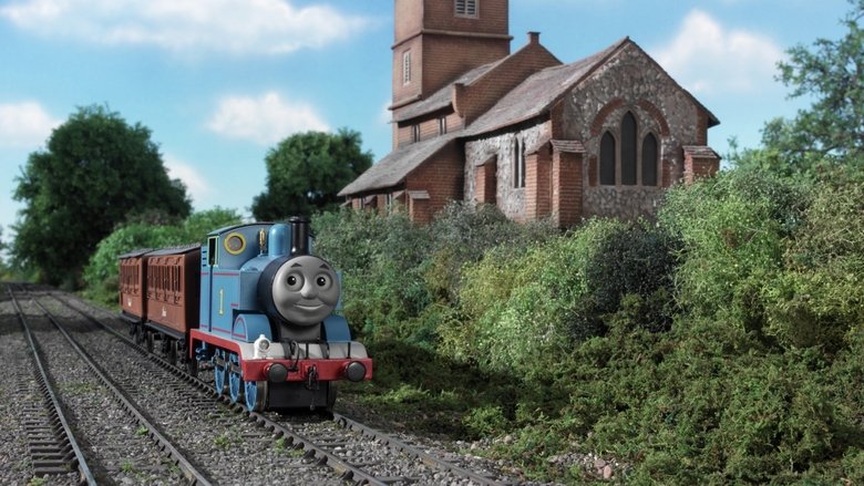 Thomas resting on the track