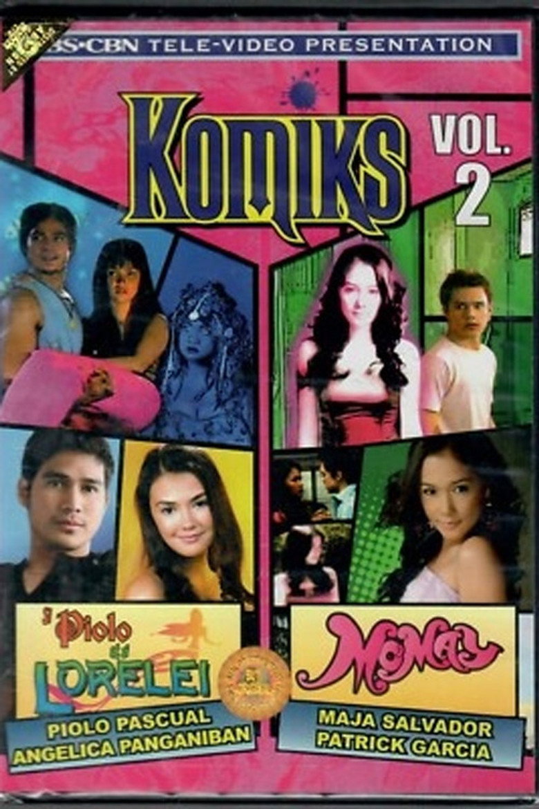 Komiks poster background