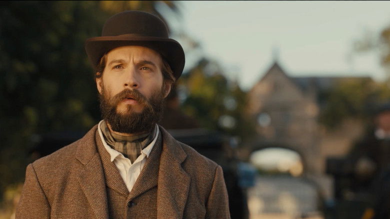 The couple against the California landscape