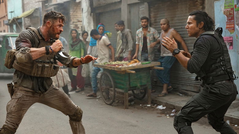 Action sequence in the streets of Dhaka