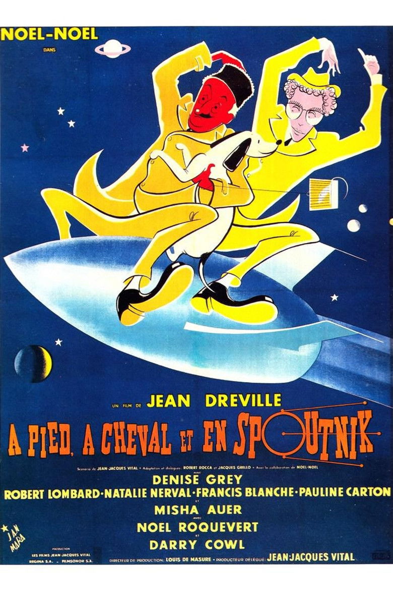 A Dog, A Mouse and a Sputnik poster background