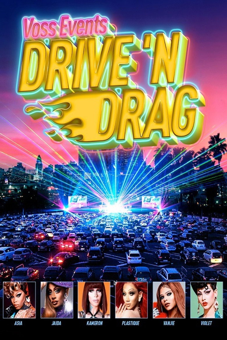 Drive 'N Drag poster background