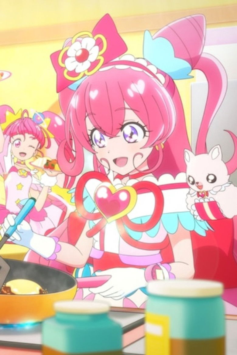 Delicious Party♡Precure: My Very Own Children's Lunch poster background