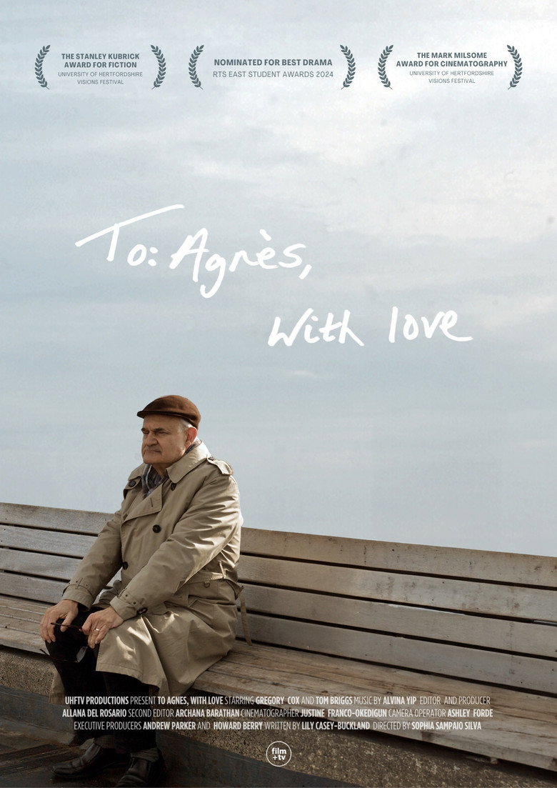 To: Agnès, With Love poster background