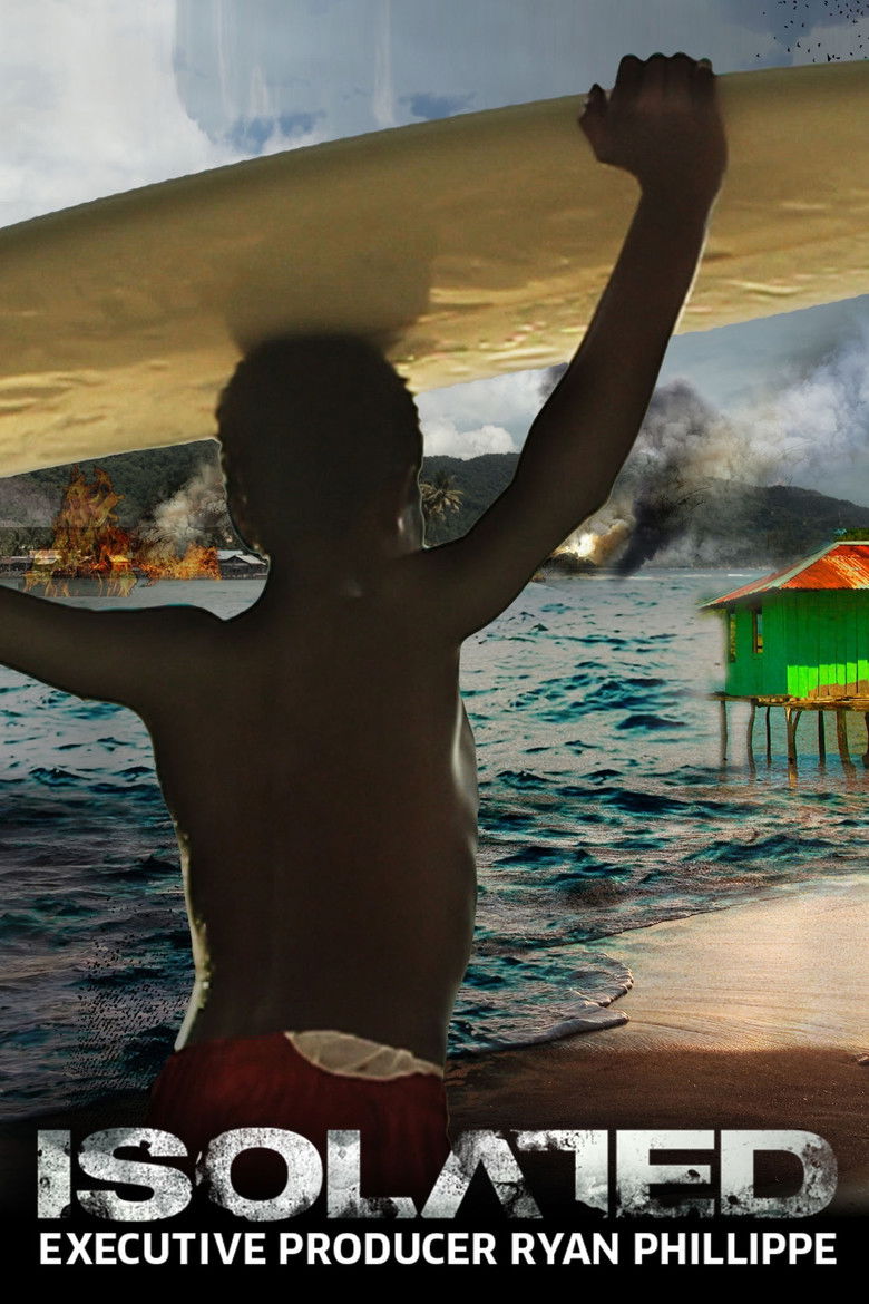 Isolated poster background