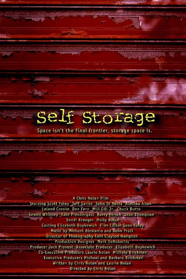 Self Storage poster background