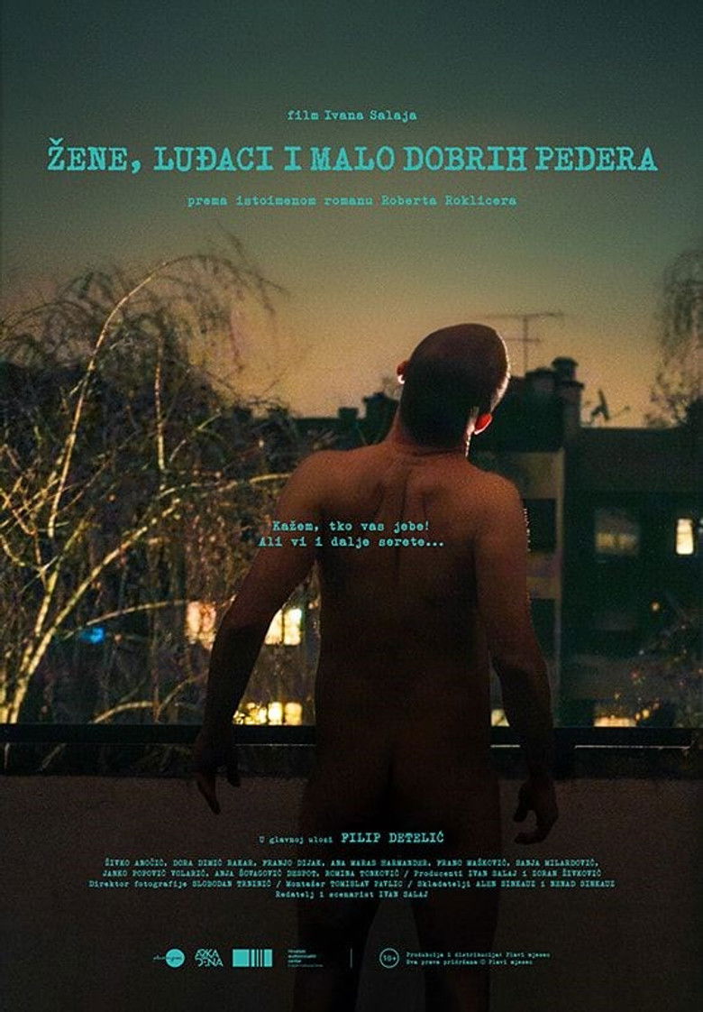 Žene, luđaci i malo dobrih pedera poster background