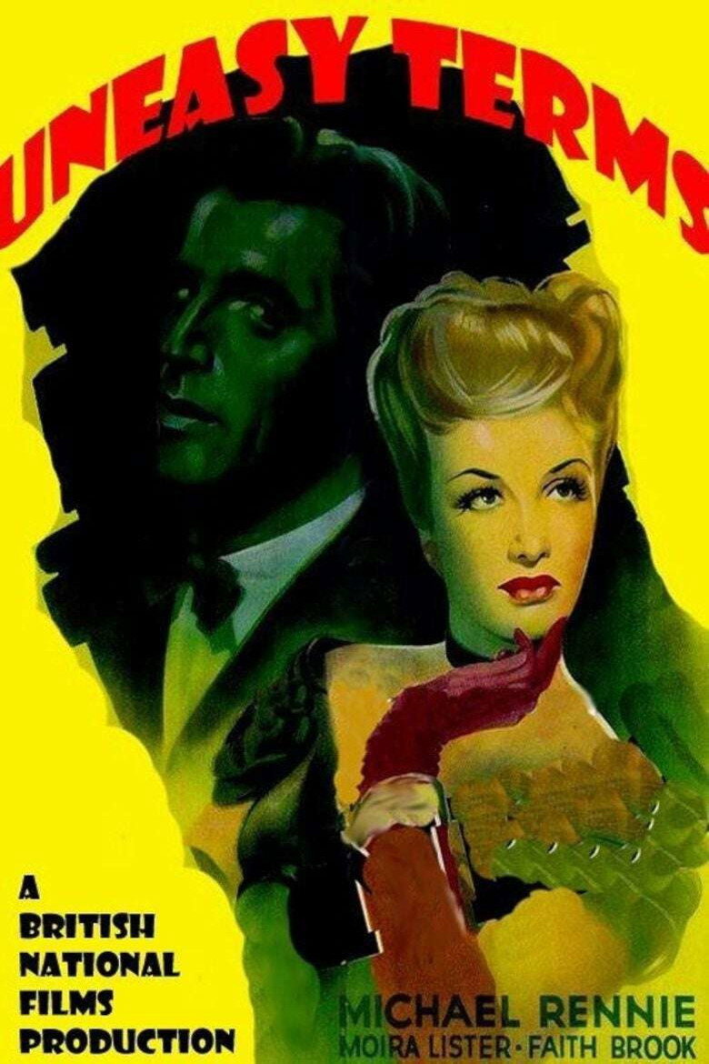 Uneasy Terms poster background