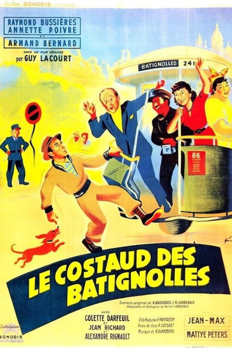 Le Costaud des Batignolles poster background