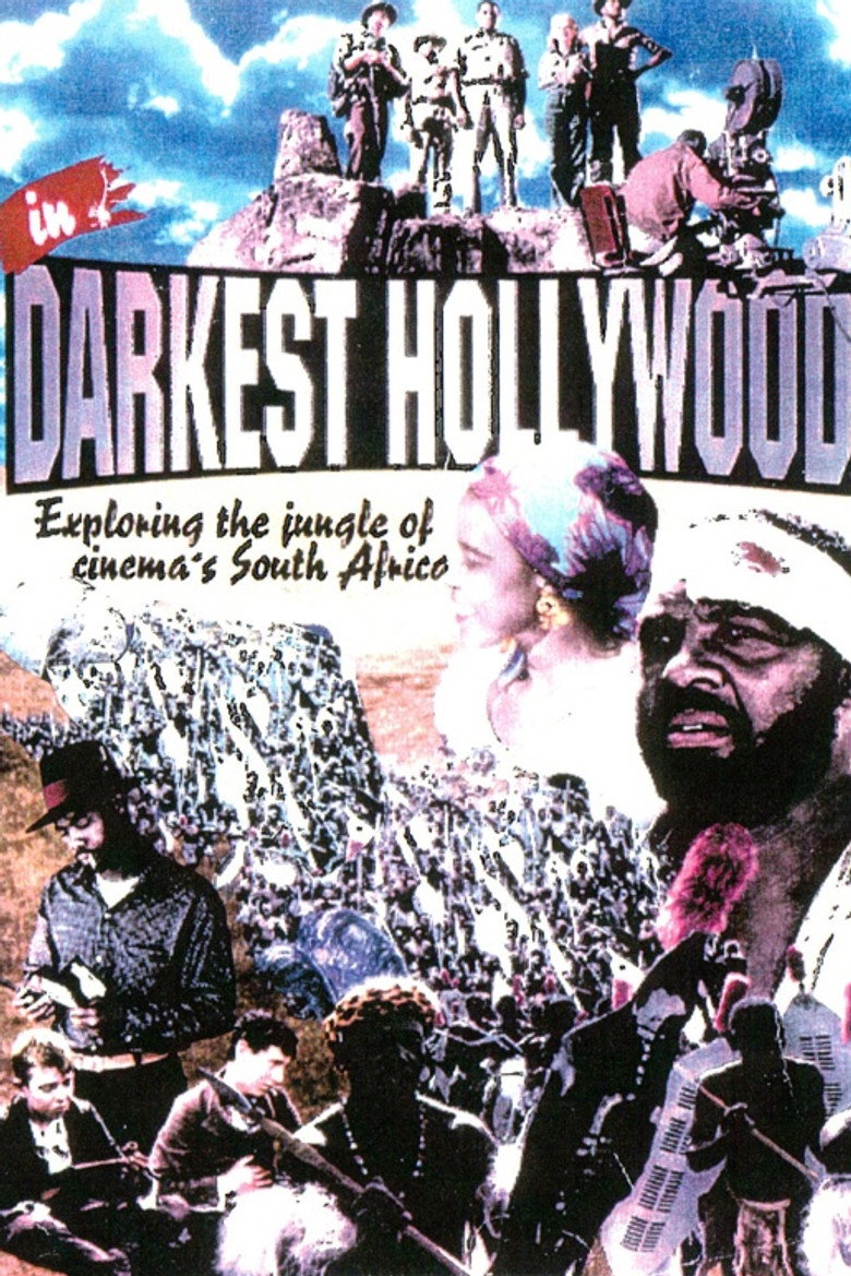 In Darkest Hollywood: Cinema and Apartheid poster background