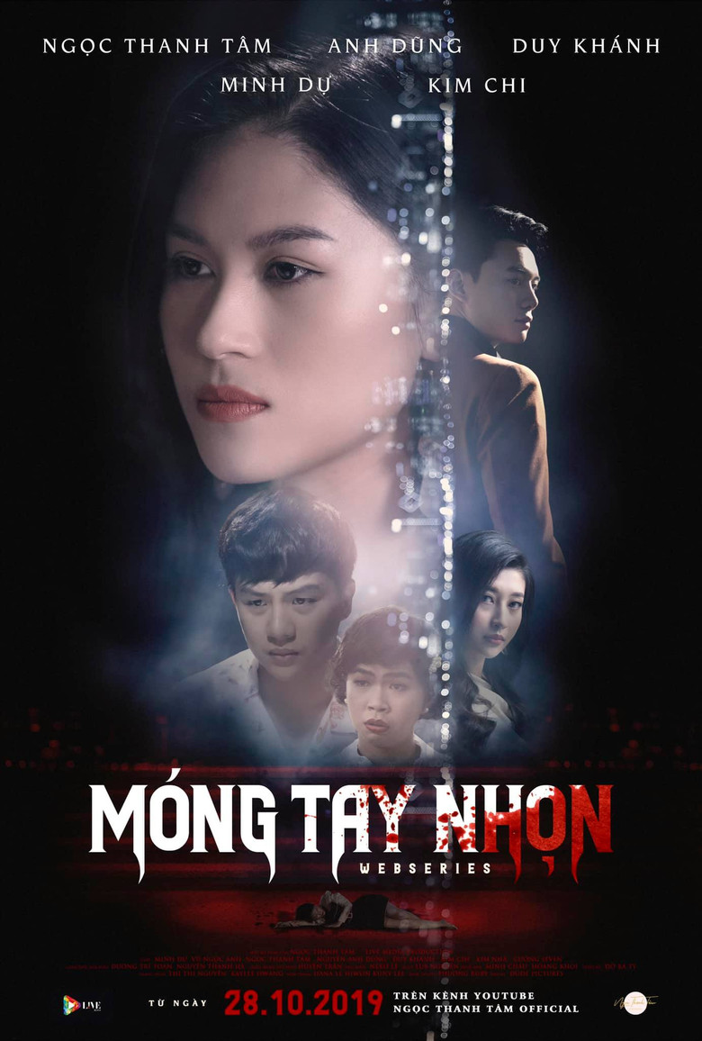 Móng tay nhọn poster background