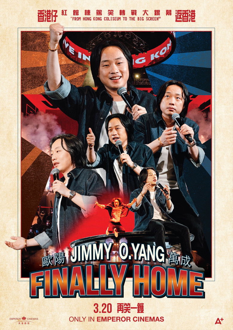 Jimmy O. Yang Finally Home poster background