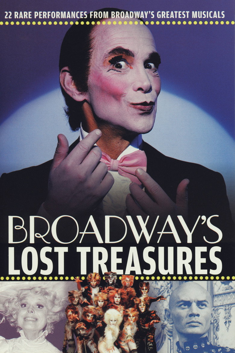 Broadway's Lost Treasures poster background