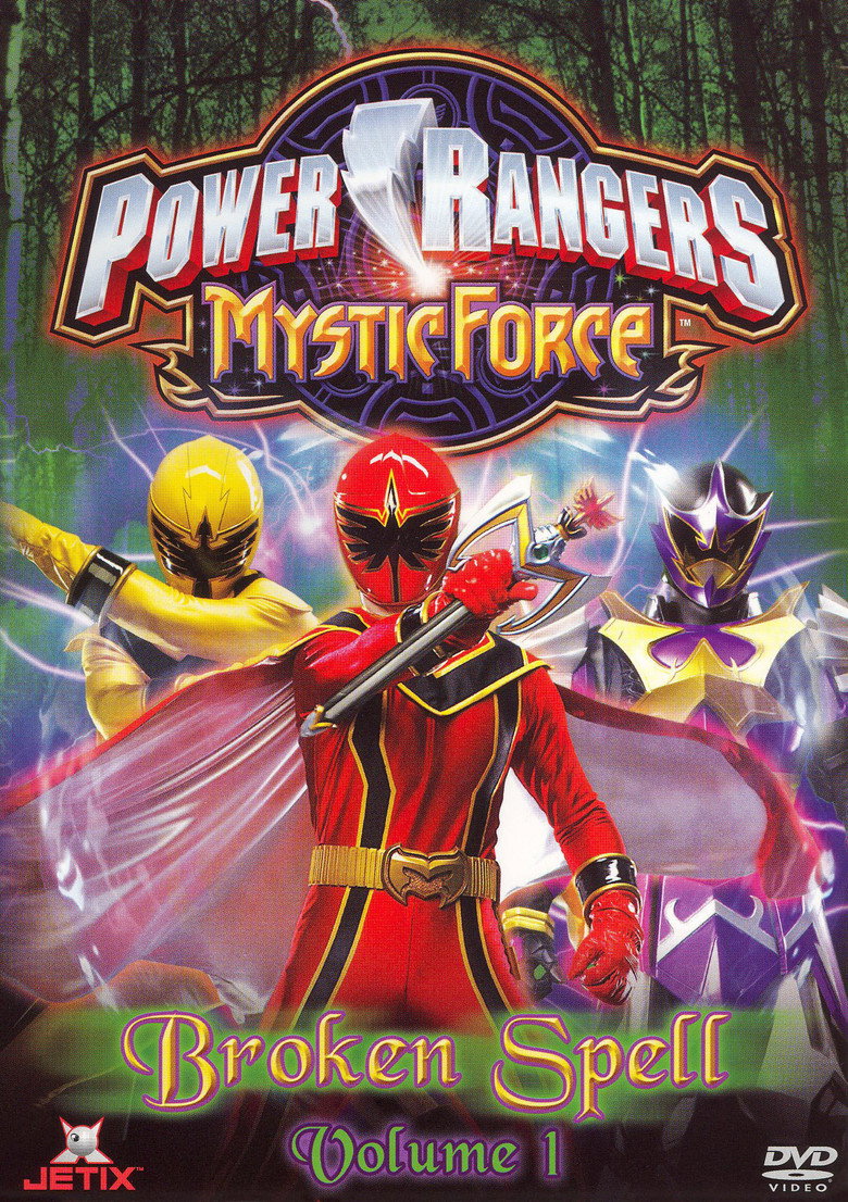Power Rangers Mystic Force: Broken Spell poster background
