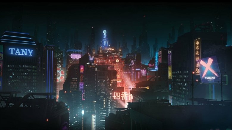 The neon-lit streets of Latimer, where holographic ads flicker like dying stars and the air smells of ozone and bad decisions.