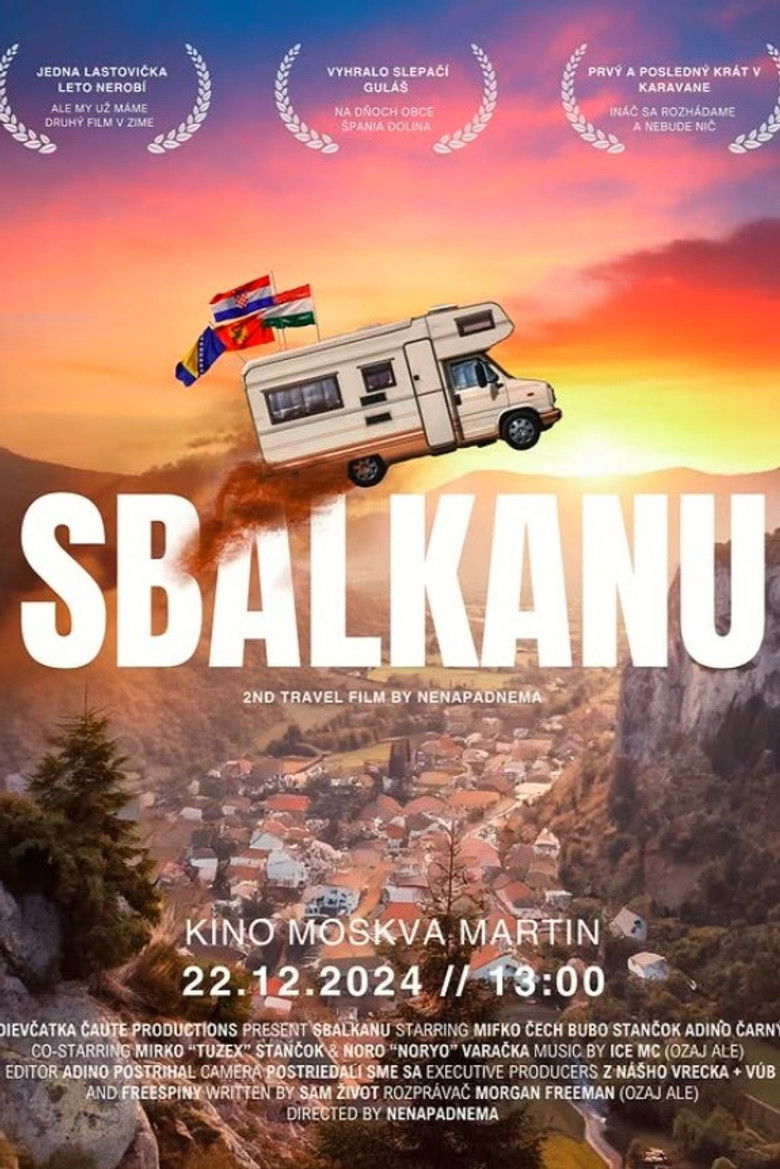 From the Balkans poster background