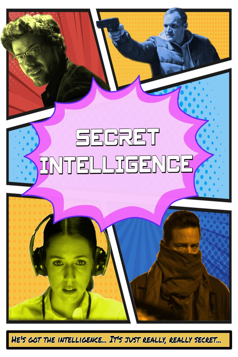 Secret Intelligence poster background
