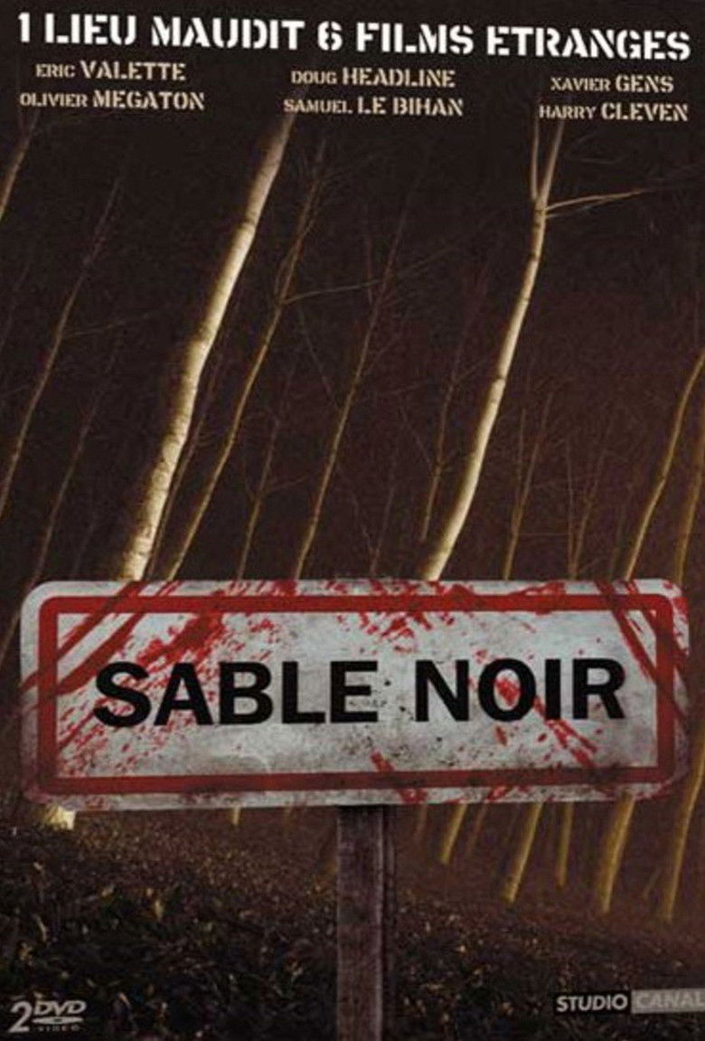 Sable noir poster background