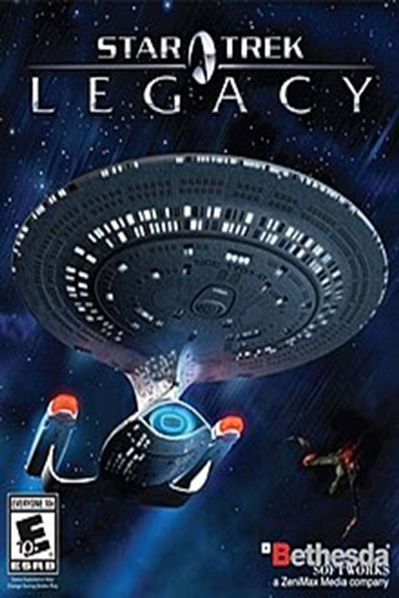 Star Trek Legacy Extras poster background