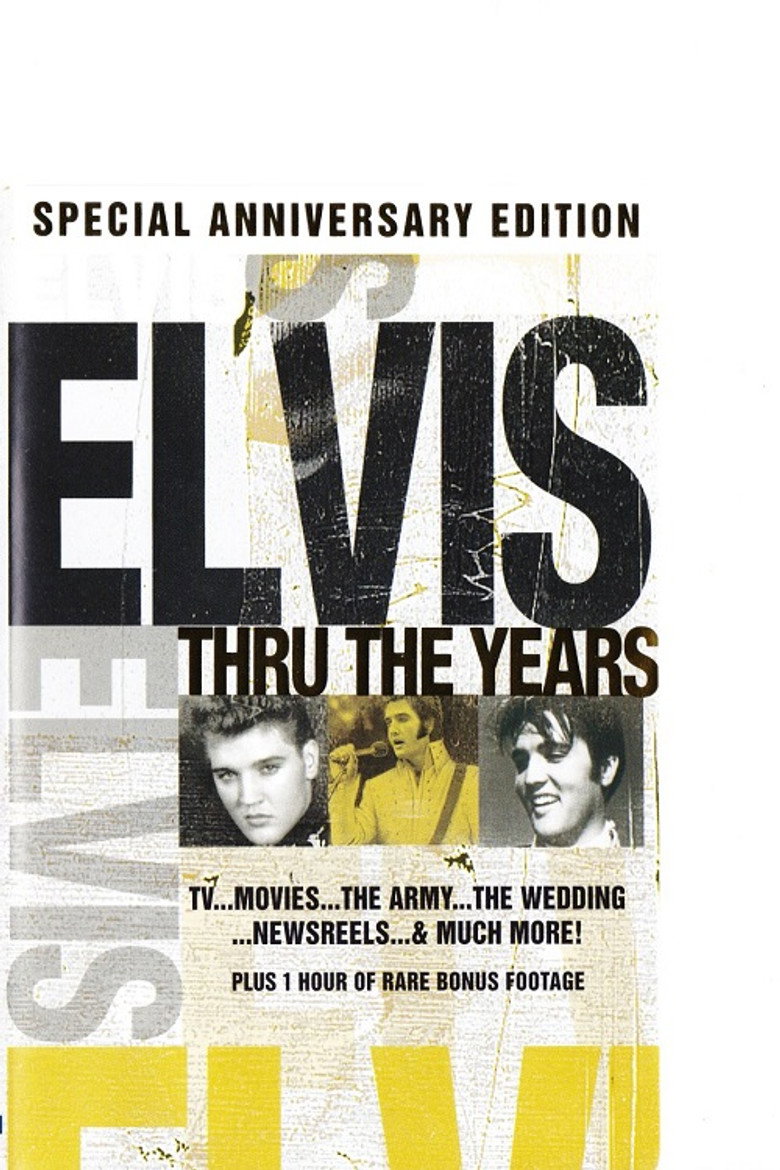 Elvis Through the Years poster background