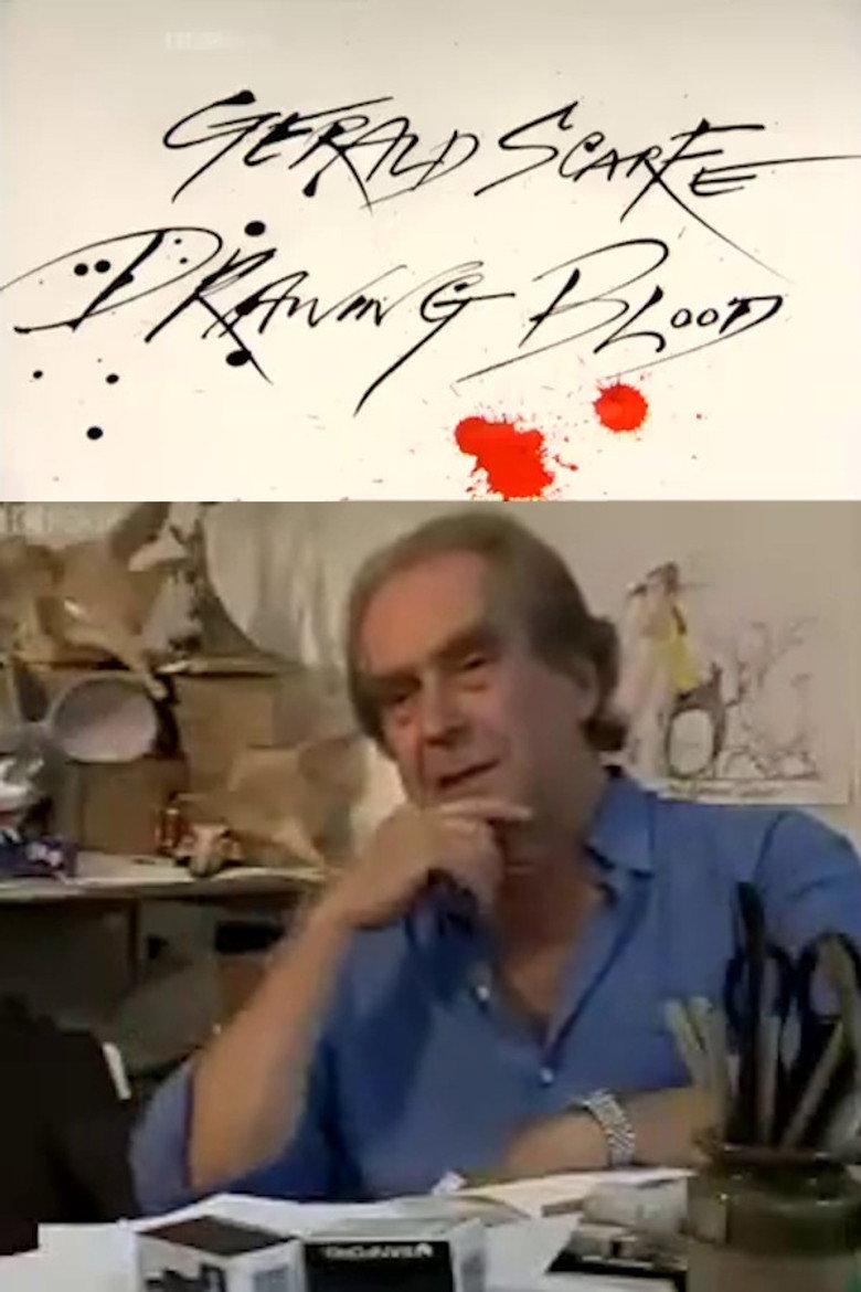 Gerald Scarfe: Drawing Blood poster background
