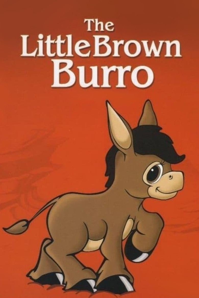 The Little Brown Burro poster background