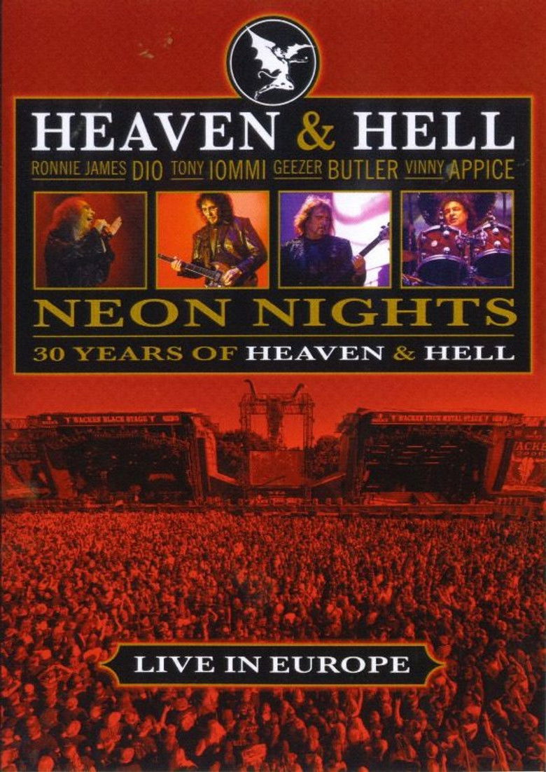 Heaven & Hell: Neon Nights poster background
