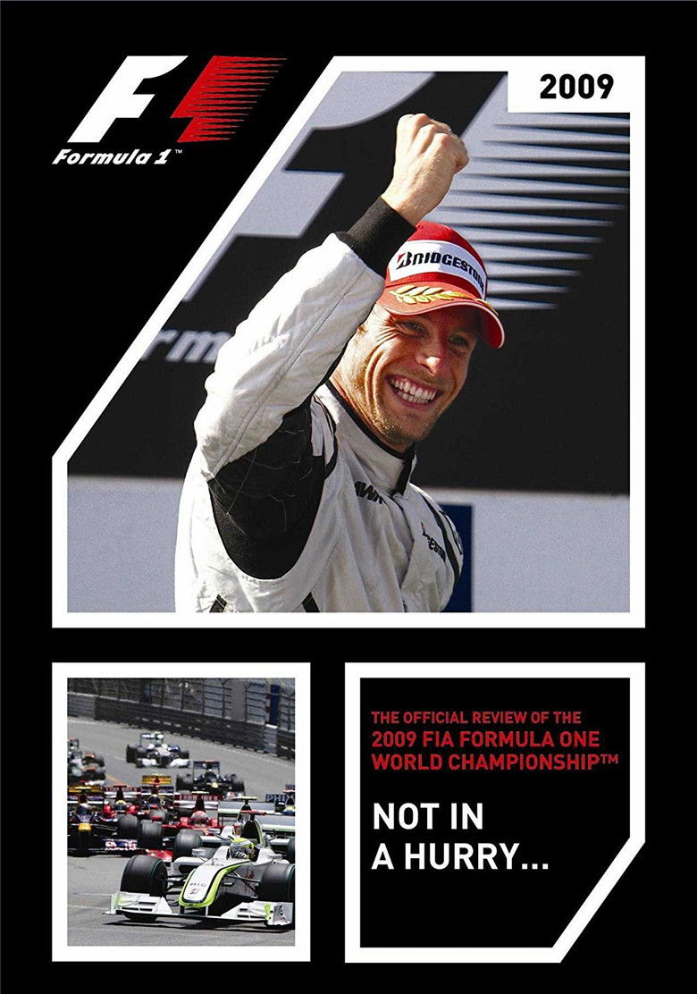 Not In A Hurry: The Official Review Of The 2009 FIA Formula One World Championship poster background