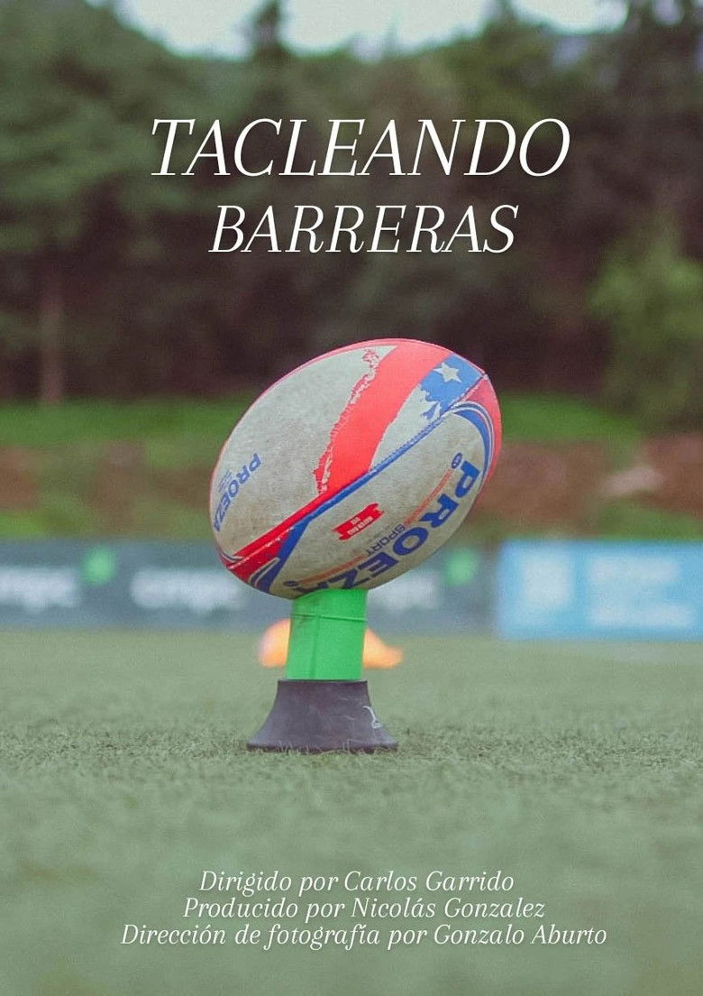 Tacleando barreras poster background