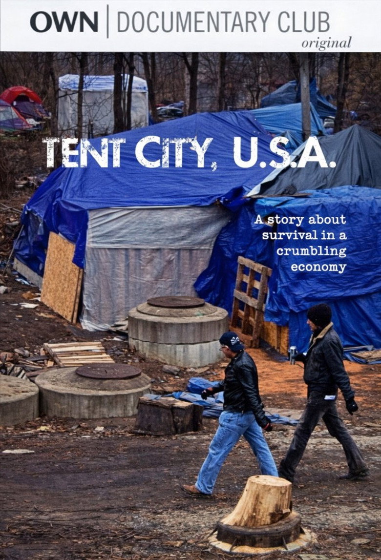 Tent City, U.S.A poster background