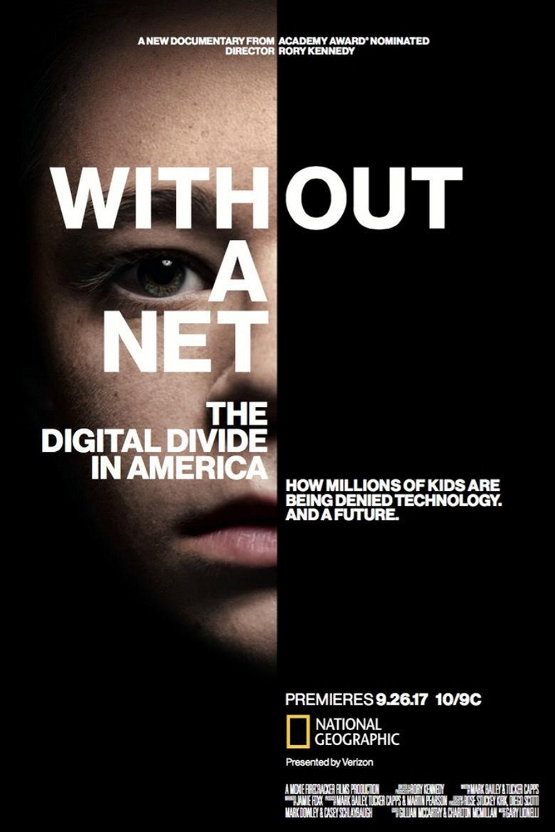 Without a Net: The Digital Divide in America poster background