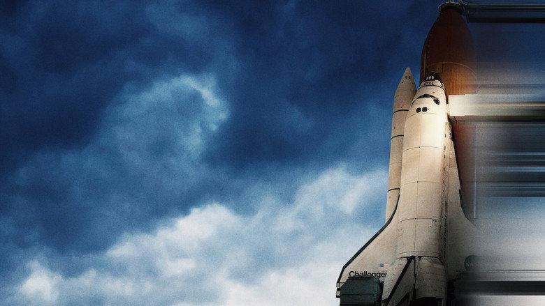 The Challenger shuttle on the launchpad, bathed in pre-dawn light, a symbol of both ambition and impending doom