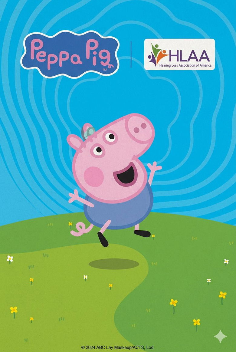 Peppa Pig: Hearing Loss poster background
