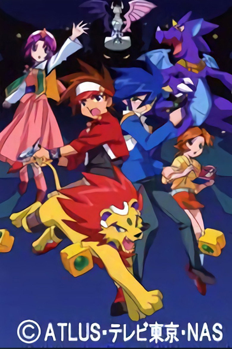 真・女神転生Dチルドレン ライト&ダーク poster background