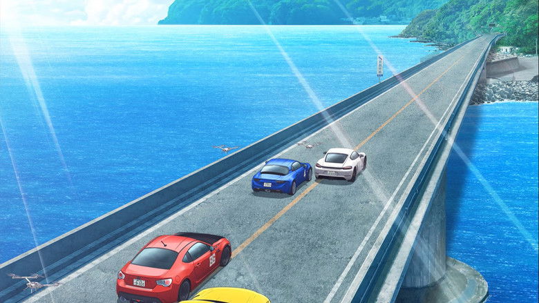 The crowded starting line of the MFG racing circuit