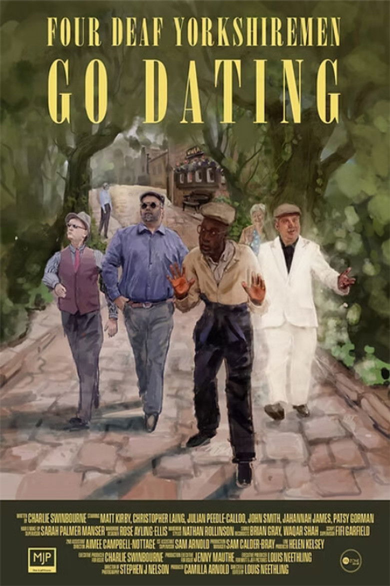 Four Deaf Yorkshiremen Go Dating poster background