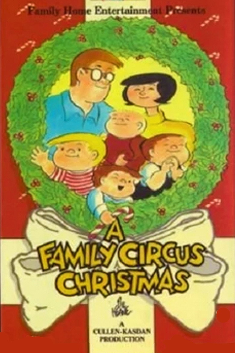 A Family Circus Christmas poster background