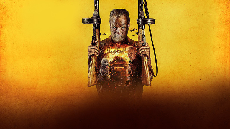 Aatami Korpi standing amidst the desolate landscape of Soviet-occupied Karelia