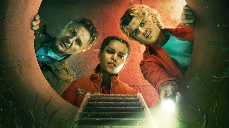 The glowing hallway of the storage facility