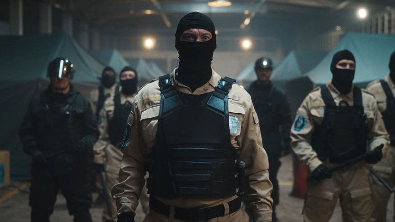 Leon testing the limits of his new exosuit