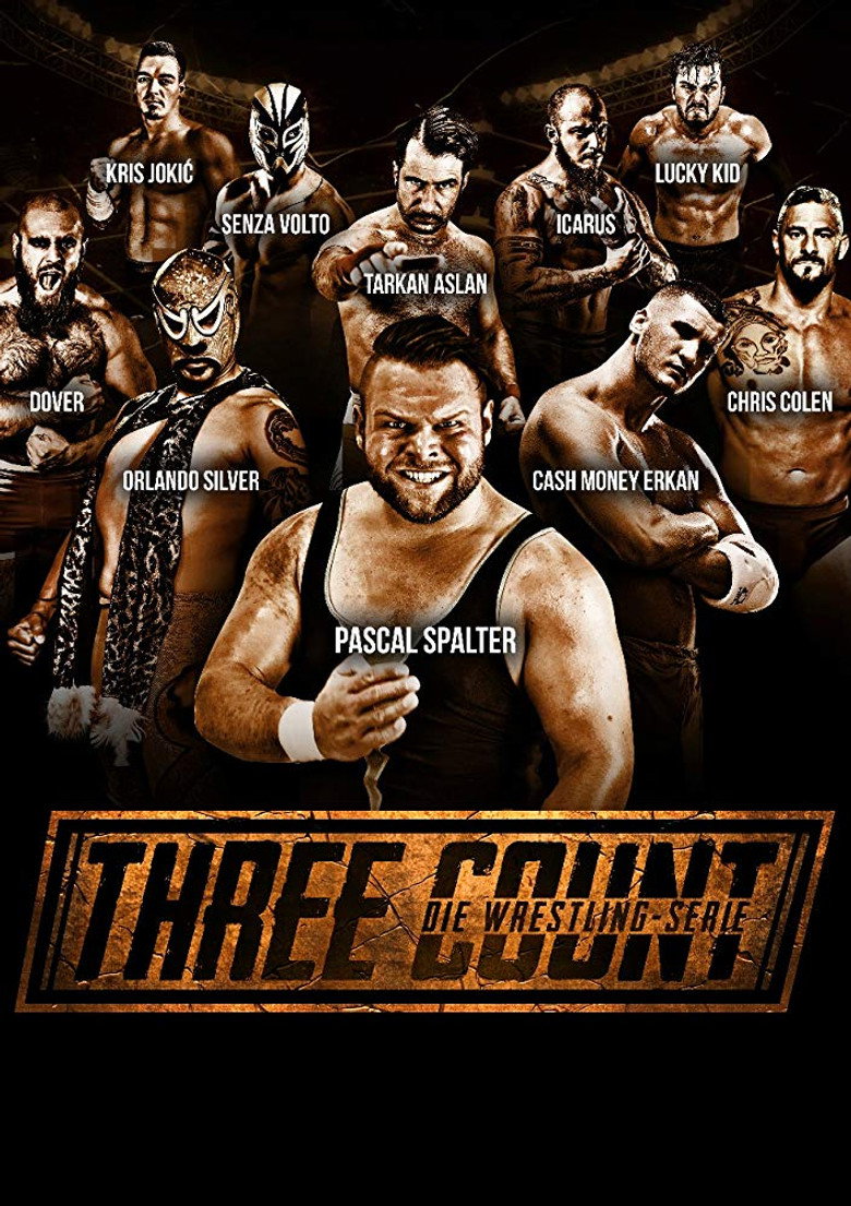 GWF Three Count - Die Wrestling-Serie poster background