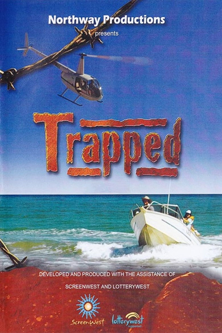 Trapped poster background