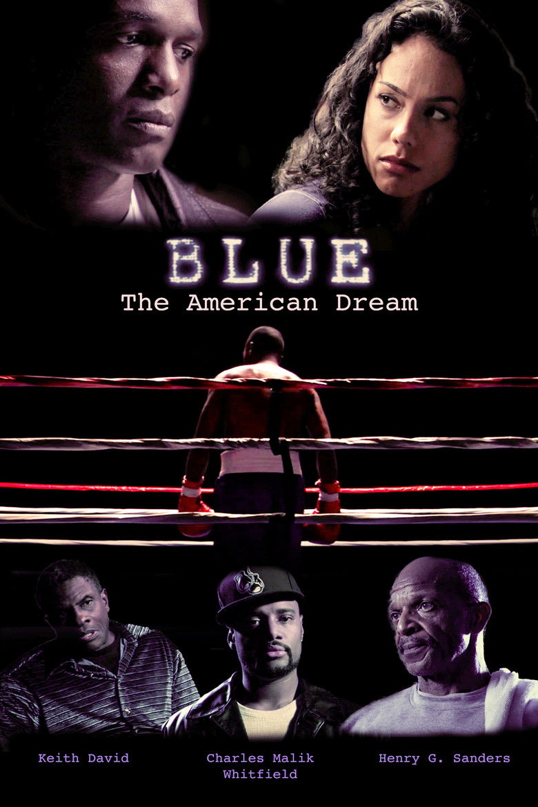 Blue: The American Dream poster background