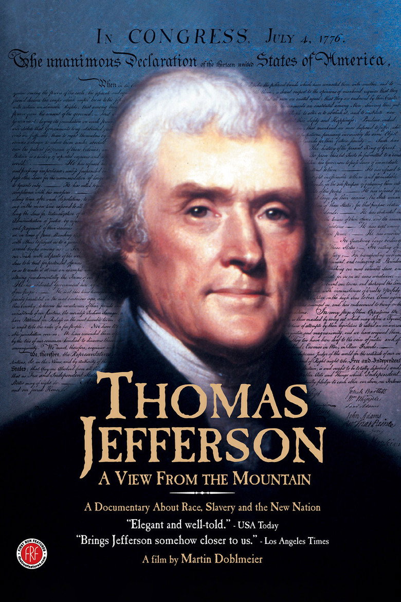 Thomas Jefferson: A View from the Mountain poster background
