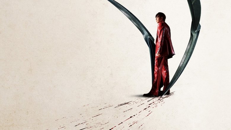 A neon-lit street encounter in the criminal underworld