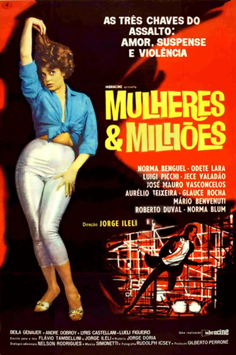 Mulheres & Milhões poster background