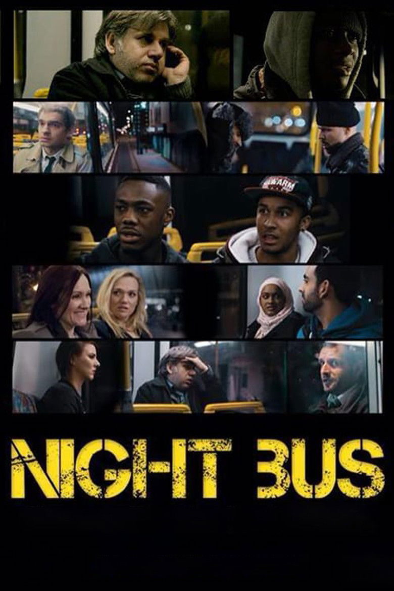 Night Bus poster background