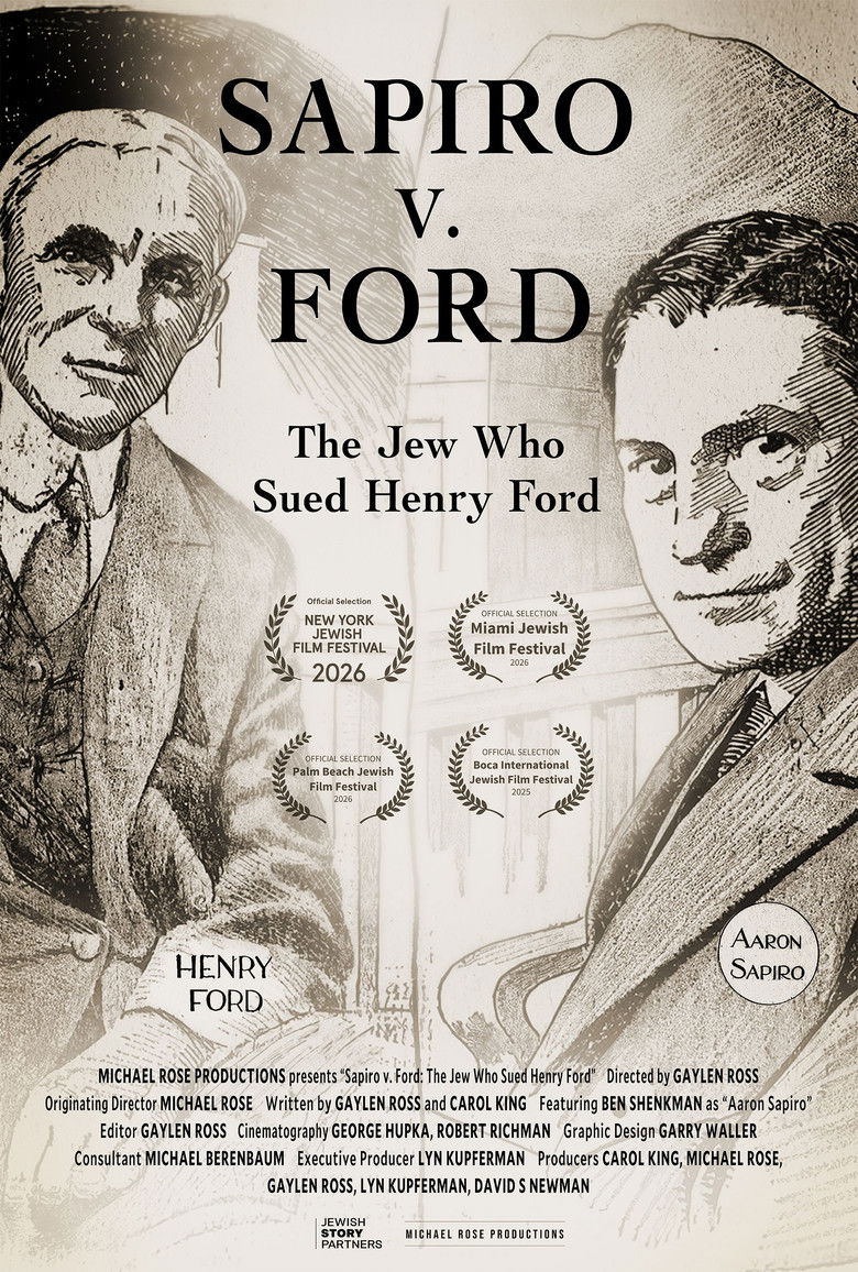 Sapiro vs. Ford: The Jew Who Sued Henry Ford poster background
