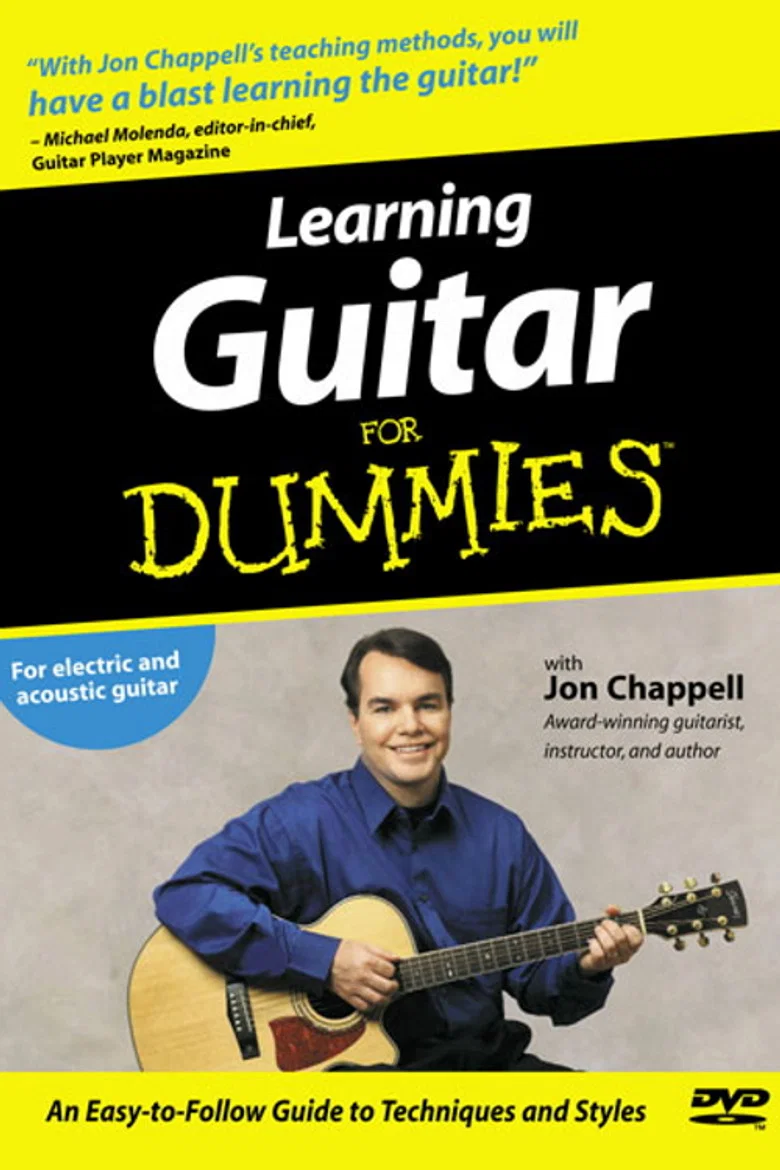 Learning Guitar for Dummies poster background